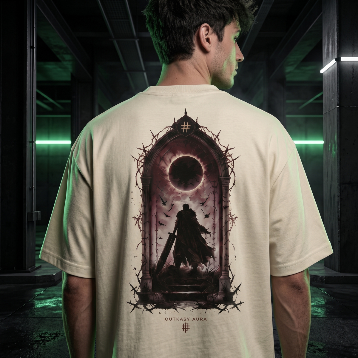 OA The Berserk Black Swordsman Tee