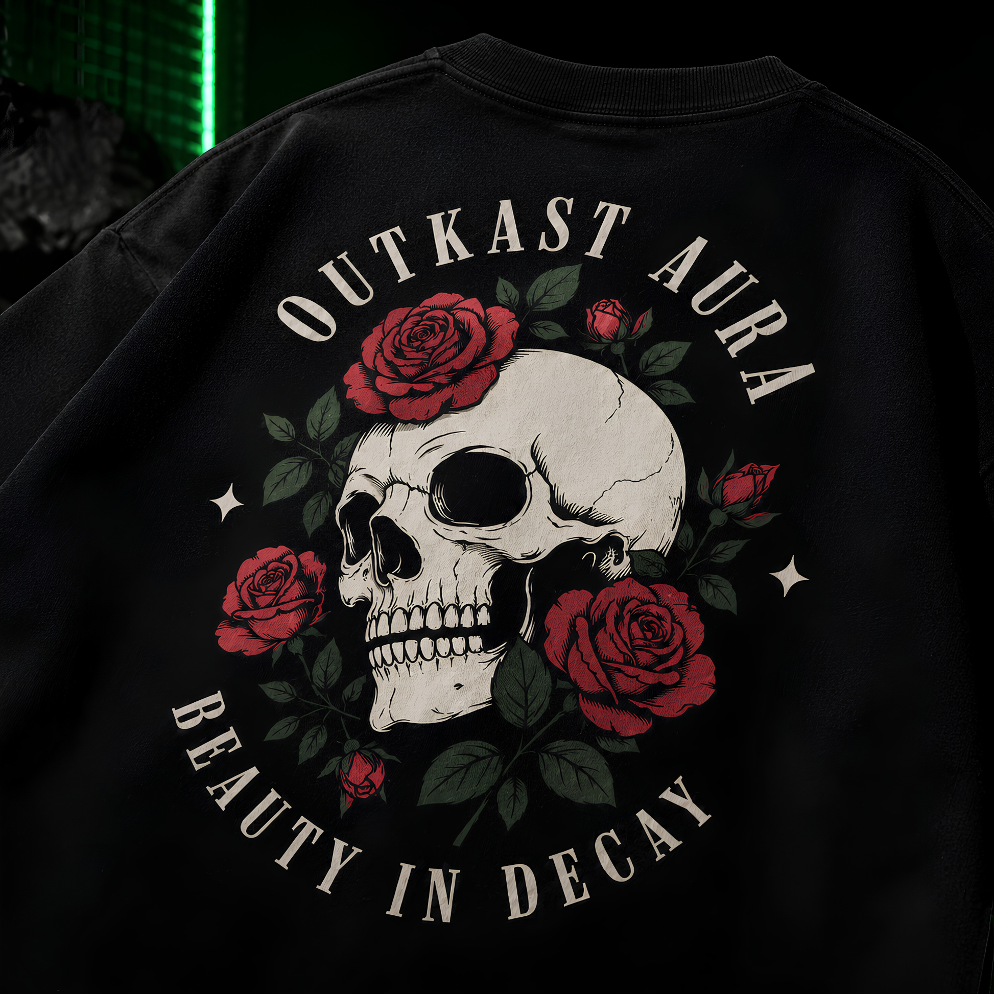 Buy The OA Beauty In Decay Oversized Tee Now