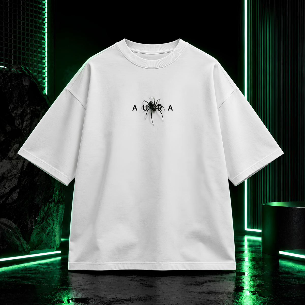 Buy The OA Cyber Spider Oversized Tee