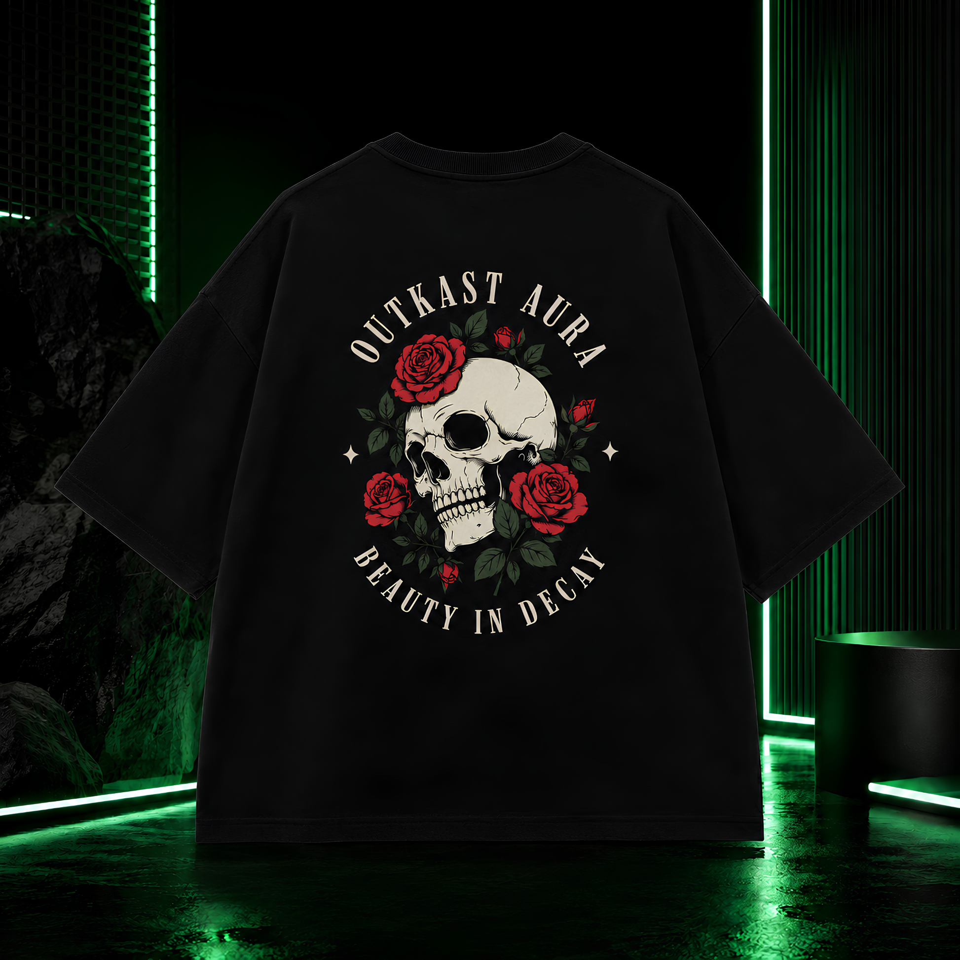 Shop The OA Beauty In Decay Oversized Tee