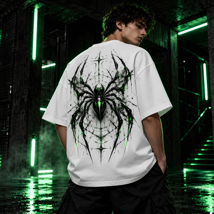 Shop The OA Cyber Spider Oversized Tee Now