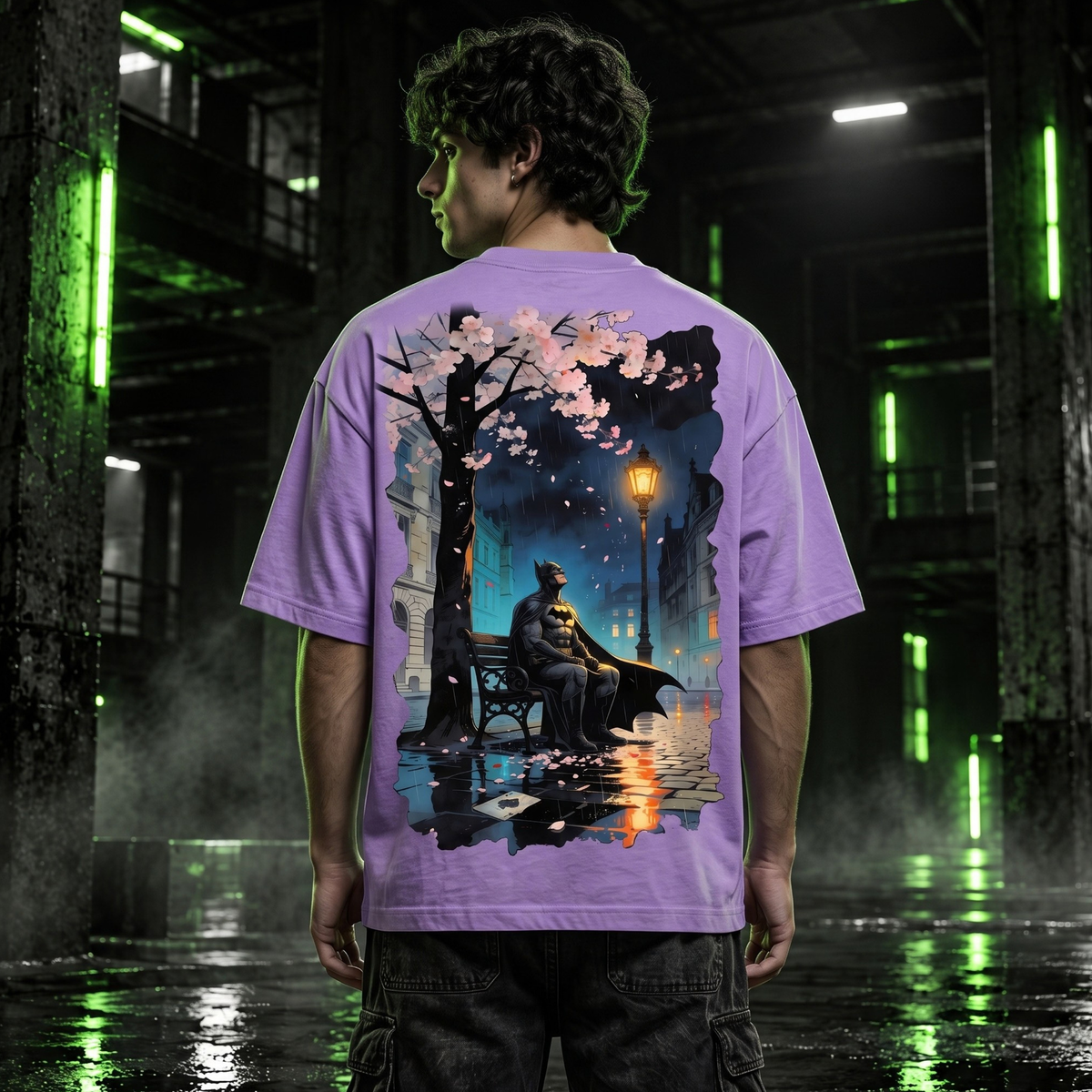 Shop The OA Dark Knight Solitude Graphic Tee Now
